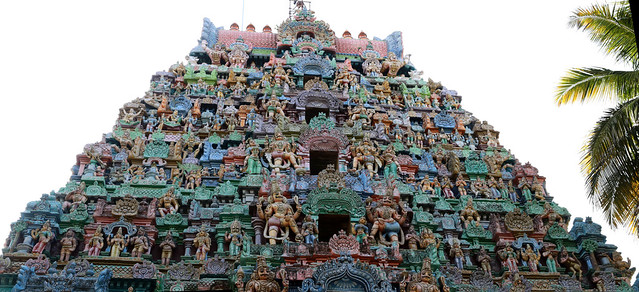 7d.Rajgopuram from inside