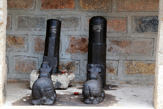 In the outer praharam