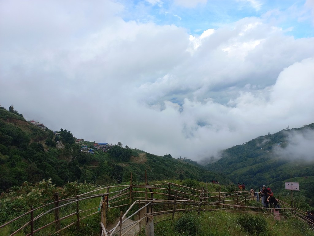 Awesome views of surrounding valleys from Tea garden