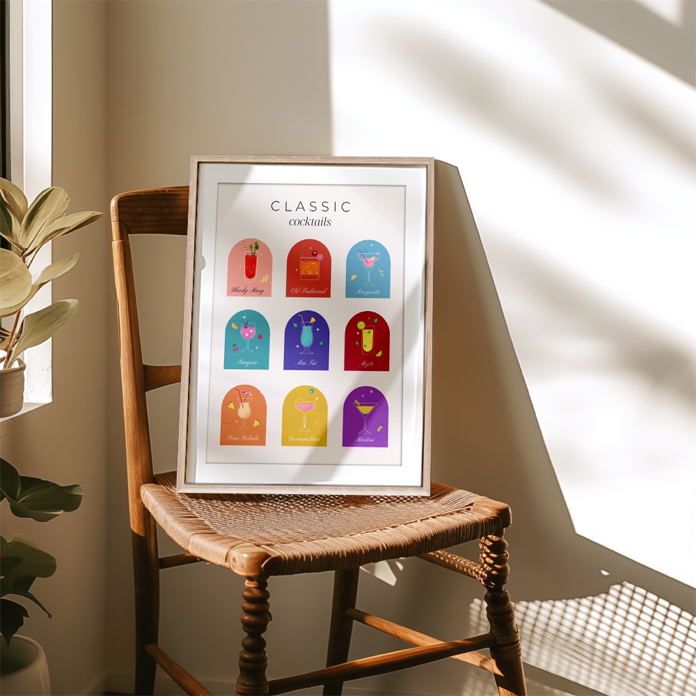 Wall Paintings for Bar